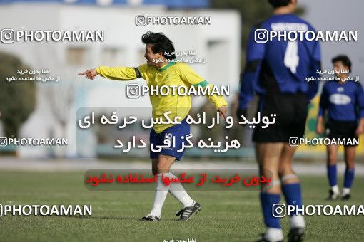 1574290, Tehran,Sabashahr, Iran, لیگ برتر فوتبال ایران، Persian Gulf Cup، Week 20، Second Leg، Saba 1 v 0 Rah Ahan on 2006/01/27 at Saba Shahr Stadium