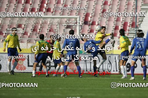1574558, Tehran, , لیگ برتر فوتبال ایران، Persian Gulf Cup، Week 21، Second Leg، Rah Ahan 1 v 2 Esteghlal on 2006/02/06 at Azadi Stadium