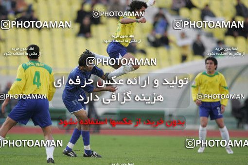 1574483, Tehran, , لیگ برتر فوتبال ایران، Persian Gulf Cup، Week 21، Second Leg، Rah Ahan 1 v 2 Esteghlal on 2006/02/06 at Azadi Stadium