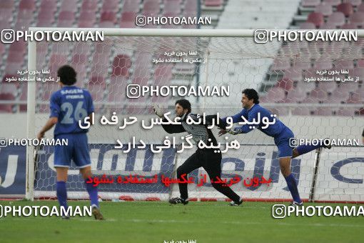 1574442, Tehran, , لیگ برتر فوتبال ایران، Persian Gulf Cup، Week 21، Second Leg، Rah Ahan 1 v 2 Esteghlal on 2006/02/06 at Azadi Stadium