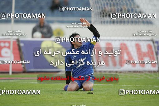 1574471, Tehran, , لیگ برتر فوتبال ایران، Persian Gulf Cup، Week 21، Second Leg، Rah Ahan 1 v 2 Esteghlal on 2006/02/06 at Azadi Stadium