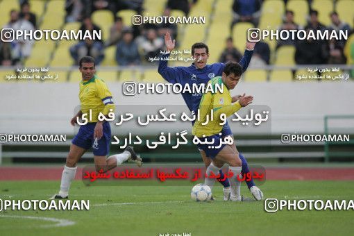 1574492, Tehran, , لیگ برتر فوتبال ایران، Persian Gulf Cup، Week 21، Second Leg، Rah Ahan 1 v 2 Esteghlal on 2006/02/06 at Azadi Stadium