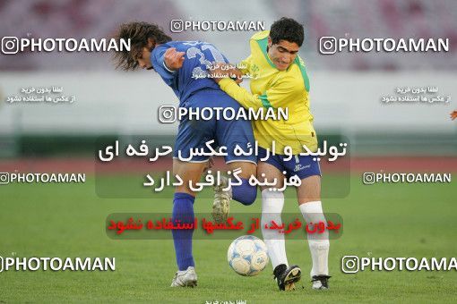 1574479, Tehran, , لیگ برتر فوتبال ایران، Persian Gulf Cup، Week 21، Second Leg، Rah Ahan 1 v 2 Esteghlal on 2006/02/06 at Azadi Stadium