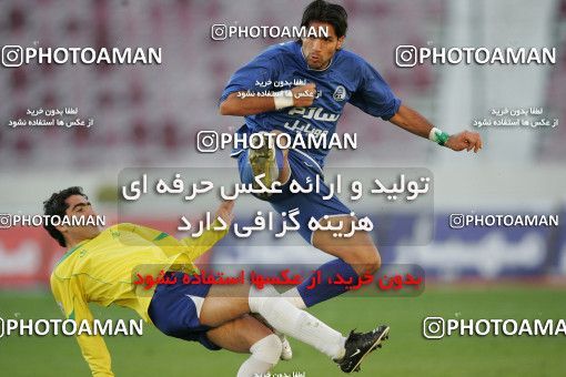 1574519, Tehran, , لیگ برتر فوتبال ایران، Persian Gulf Cup، Week 21، Second Leg، Rah Ahan 1 v 2 Esteghlal on 2006/02/06 at Azadi Stadium
