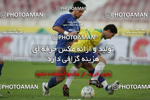 1574497, Tehran, , لیگ برتر فوتبال ایران، Persian Gulf Cup، Week 21، Second Leg، Rah Ahan 1 v 2 Esteghlal on 2006/02/06 at Azadi Stadium