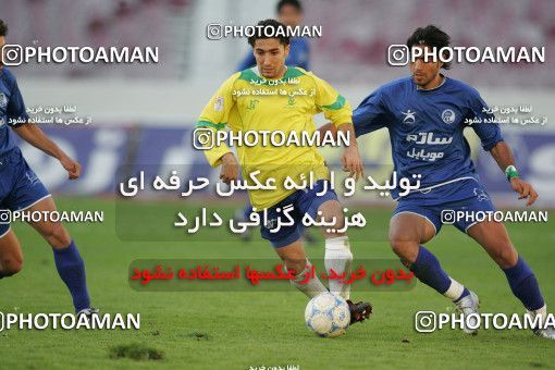1574441, Tehran, , لیگ برتر فوتبال ایران، Persian Gulf Cup، Week 21، Second Leg، Rah Ahan 1 v 2 Esteghlal on 2006/02/06 at Azadi Stadium