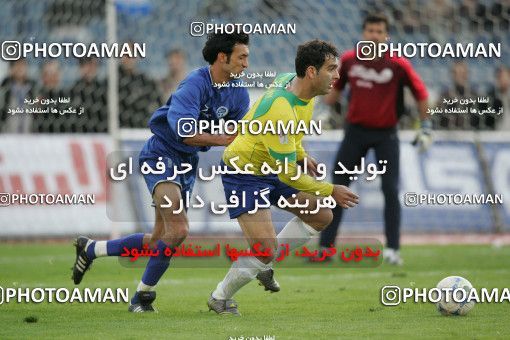 1574446, Tehran, , لیگ برتر فوتبال ایران، Persian Gulf Cup، Week 21، Second Leg، Rah Ahan 1 v 2 Esteghlal on 2006/02/06 at Azadi Stadium