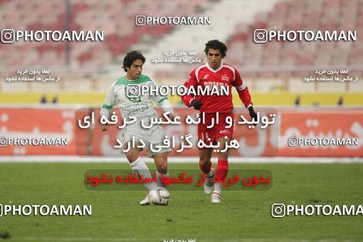 1575119, Tehran, Iran, لیگ برتر فوتبال ایران، Persian Gulf Cup، Week 18، Second Leg، Persepolis 1 v 2 Pas on 2006/01/10 at Azadi Stadium
