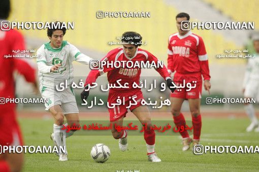 1575195, Tehran, Iran, لیگ برتر فوتبال ایران، Persian Gulf Cup، Week 18، Second Leg، Persepolis 1 v 2 Pas on 2006/01/10 at Azadi Stadium