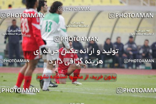 1575168, Tehran, Iran, لیگ برتر فوتبال ایران، Persian Gulf Cup، Week 18، Second Leg، Persepolis 1 v 2 Pas on 2006/01/10 at Azadi Stadium