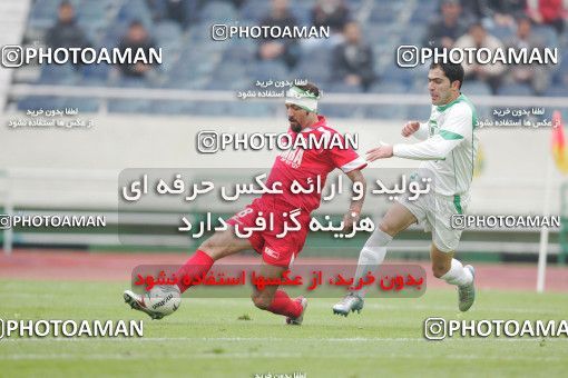 1574854, Tehran, Iran, لیگ برتر فوتبال ایران، Persian Gulf Cup، Week 18، Second Leg، Persepolis 1 v 2 Pas on 2006/01/10 at Azadi Stadium