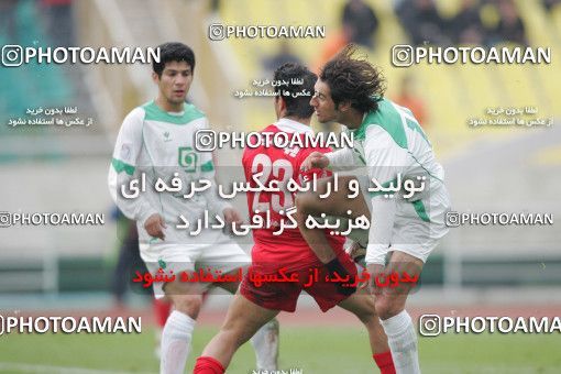 1575182, Tehran, Iran, لیگ برتر فوتبال ایران، Persian Gulf Cup، Week 18، Second Leg، Persepolis 1 v 2 Pas on 2006/01/10 at Azadi Stadium