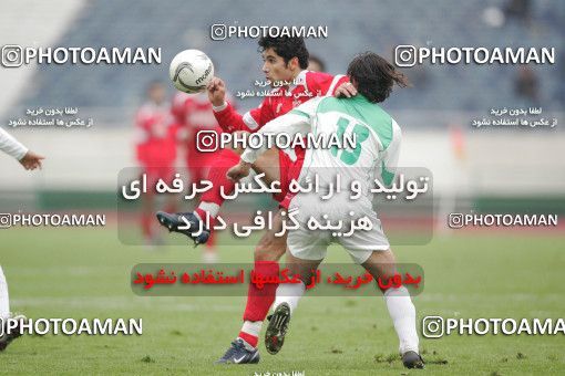 1575152, Tehran, Iran, لیگ برتر فوتبال ایران، Persian Gulf Cup، Week 18، Second Leg، Persepolis 1 v 2 Pas on 2006/01/10 at Azadi Stadium