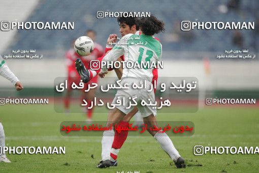 1575257, Tehran, Iran, لیگ برتر فوتبال ایران، Persian Gulf Cup، Week 18، Second Leg، Persepolis 1 v 2 Pas on 2006/01/10 at Azadi Stadium