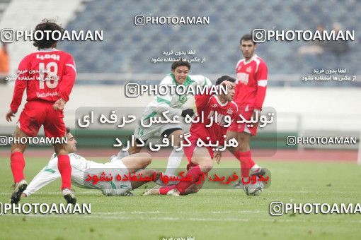 1575267, Tehran, Iran, لیگ برتر فوتبال ایران، Persian Gulf Cup، Week 18، Second Leg، Persepolis 1 v 2 Pas on 2006/01/10 at Azadi Stadium