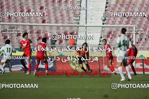 1574936, Tehran, , لیگ برتر فوتبال ایران، Persian Gulf Cup، Week 19، Second Leg، Persepolis 2 v 1 Shamoushak Noshahr on 2006/01/20 at Azadi Stadium