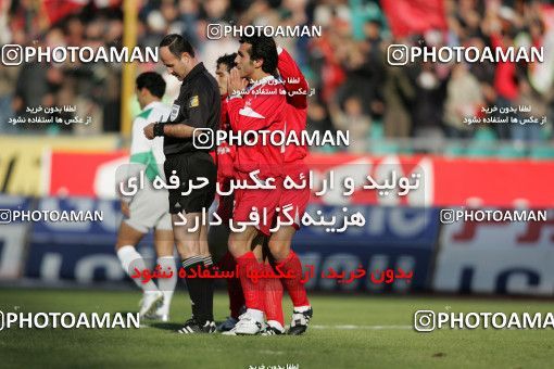 1574924, Tehran, , لیگ برتر فوتبال ایران، Persian Gulf Cup، Week 19، Second Leg، Persepolis 2 v 1 Shamoushak Noshahr on 2006/01/20 at Azadi Stadium