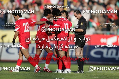 1574954, Tehran, , لیگ برتر فوتبال ایران، Persian Gulf Cup، Week 19، Second Leg، Persepolis 2 v 1 Shamoushak Noshahr on 2006/01/20 at Azadi Stadium