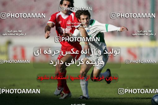 1575031, Tehran, , لیگ برتر فوتبال ایران، Persian Gulf Cup، Week 19، Second Leg، Persepolis 2 v 1 Shamoushak Noshahr on 2006/01/20 at Azadi Stadium