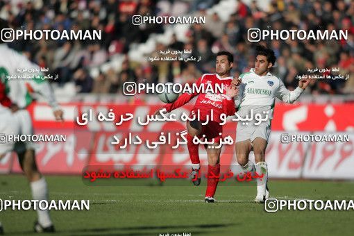 1574935, Tehran, , لیگ برتر فوتبال ایران، Persian Gulf Cup، Week 19، Second Leg، Persepolis 2 v 1 Shamoushak Noshahr on 2006/01/20 at Azadi Stadium