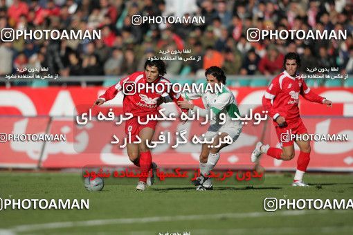 1575023, Tehran, , لیگ برتر فوتبال ایران، Persian Gulf Cup، Week 19، Second Leg، Persepolis 2 v 1 Shamoushak Noshahr on 2006/01/20 at Azadi Stadium