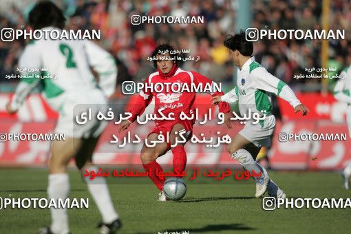 1574877, Tehran, , لیگ برتر فوتبال ایران، Persian Gulf Cup، Week 19، Second Leg، Persepolis 2 v 1 Shamoushak Noshahr on 2006/01/20 at Azadi Stadium