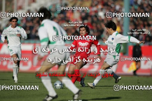 1574895, Tehran, , لیگ برتر فوتبال ایران، Persian Gulf Cup، Week 19، Second Leg، Persepolis 2 v 1 Shamoushak Noshahr on 2006/01/20 at Azadi Stadium