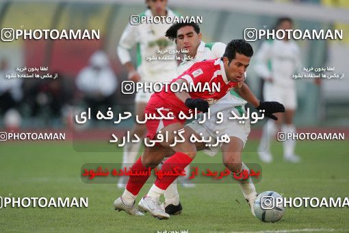 1575070, Tehran, , لیگ برتر فوتبال ایران، Persian Gulf Cup، Week 19، Second Leg، Persepolis 2 v 1 Shamoushak Noshahr on 2006/01/20 at Azadi Stadium