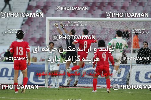 1575077, Tehran, , لیگ برتر فوتبال ایران، Persian Gulf Cup، Week 19، Second Leg، Persepolis 2 v 1 Shamoushak Noshahr on 2006/01/20 at Azadi Stadium
