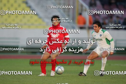 1575080, Tehran, , لیگ برتر فوتبال ایران، Persian Gulf Cup، Week 19، Second Leg، Persepolis 2 v 1 Shamoushak Noshahr on 2006/01/20 at Azadi Stadium