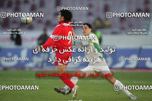 1574938, Tehran, , لیگ برتر فوتبال ایران، Persian Gulf Cup، Week 19، Second Leg، Persepolis 2 v 1 Shamoushak Noshahr on 2006/01/20 at Azadi Stadium