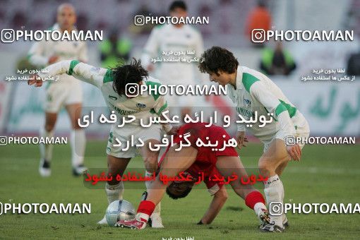 1575009, Tehran, , لیگ برتر فوتبال ایران، Persian Gulf Cup، Week 19، Second Leg، Persepolis 2 v 1 Shamoushak Noshahr on 2006/01/20 at Azadi Stadium