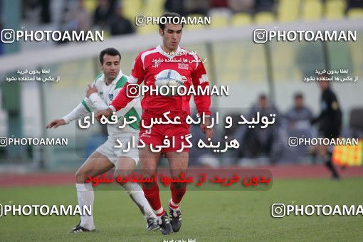 1575063, Tehran, , لیگ برتر فوتبال ایران، Persian Gulf Cup، Week 19، Second Leg، Persepolis 2 v 1 Shamoushak Noshahr on 2006/01/20 at Azadi Stadium