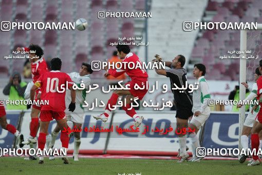 1574969, Tehran, , لیگ برتر فوتبال ایران، Persian Gulf Cup، Week 19، Second Leg، Persepolis 2 v 1 Shamoushak Noshahr on 2006/01/20 at Azadi Stadium