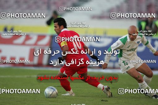 1574955, Tehran, , لیگ برتر فوتبال ایران، Persian Gulf Cup، Week 19، Second Leg، Persepolis 2 v 1 Shamoushak Noshahr on 2006/01/20 at Azadi Stadium