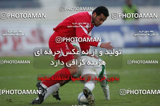 1574999, Tehran, , لیگ برتر فوتبال ایران، Persian Gulf Cup، Week 19، Second Leg، Persepolis 2 v 1 Shamoushak Noshahr on 2006/01/20 at Azadi Stadium