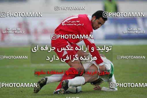 1574962, Tehran, , لیگ برتر فوتبال ایران، Persian Gulf Cup، Week 19، Second Leg، Persepolis 2 v 1 Shamoushak Noshahr on 2006/01/20 at Azadi Stadium