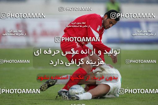 1574985, Tehran, , لیگ برتر فوتبال ایران، Persian Gulf Cup، Week 19، Second Leg، Persepolis 2 v 1 Shamoushak Noshahr on 2006/01/20 at Azadi Stadium