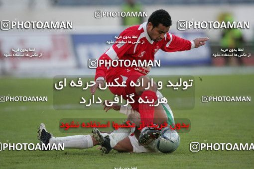 1574937, Tehran, , لیگ برتر فوتبال ایران، Persian Gulf Cup، Week 19، Second Leg، Persepolis 2 v 1 Shamoushak Noshahr on 2006/01/20 at Azadi Stadium