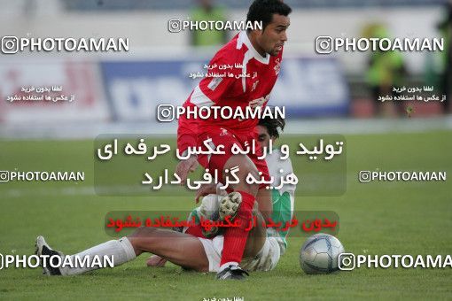 1574880, Tehran, , لیگ برتر فوتبال ایران، Persian Gulf Cup، Week 19، Second Leg، Persepolis 2 v 1 Shamoushak Noshahr on 2006/01/20 at Azadi Stadium