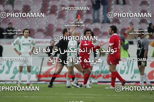 1574952, Tehran, , لیگ برتر فوتبال ایران، Persian Gulf Cup، Week 19، Second Leg، Persepolis 2 v 1 Shamoushak Noshahr on 2006/01/20 at Azadi Stadium