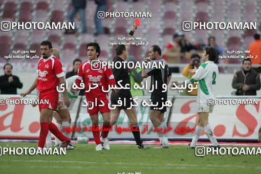 1574950, Tehran, , لیگ برتر فوتبال ایران، Persian Gulf Cup، Week 19، Second Leg، Persepolis 2 v 1 Shamoushak Noshahr on 2006/01/20 at Azadi Stadium