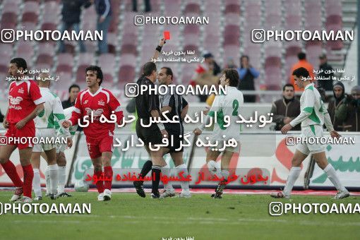 1575096, Tehran, , لیگ برتر فوتبال ایران، Persian Gulf Cup، Week 19، Second Leg، Persepolis 2 v 1 Shamoushak Noshahr on 2006/01/20 at Azadi Stadium