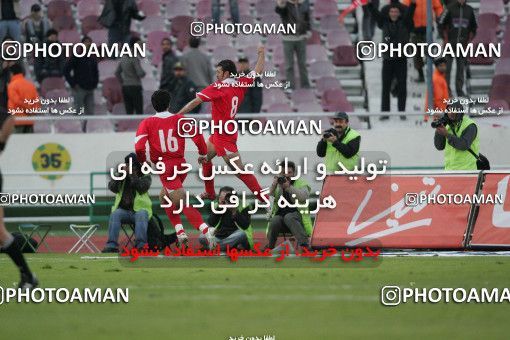 1574953, Tehran, , لیگ برتر فوتبال ایران، Persian Gulf Cup، Week 19، Second Leg، Persepolis 2 v 1 Shamoushak Noshahr on 2006/01/20 at Azadi Stadium