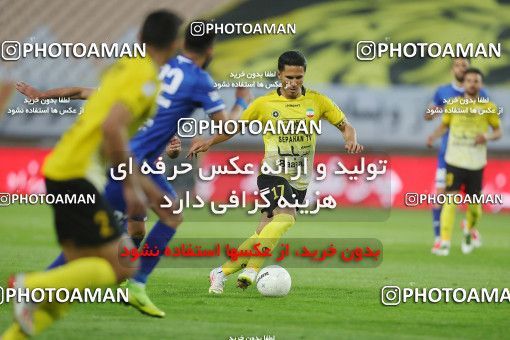 1583643, Isfahan, Iran, لیگ برتر فوتبال ایران، Persian Gulf Cup، Week 15، First Leg، Sepahan 2 v 0 Esteghlal on 2021/02/13 at Naghsh-e Jahan Stadium