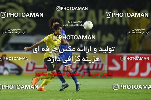 1583672, Isfahan, Iran, لیگ برتر فوتبال ایران، Persian Gulf Cup، Week 15، First Leg، Sepahan 2 v 0 Esteghlal on 2021/02/13 at Naghsh-e Jahan Stadium