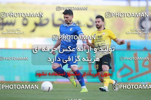 1583861, Isfahan, Iran, لیگ برتر فوتبال ایران، Persian Gulf Cup، Week 15، First Leg، Sepahan 2 v 0 Esteghlal on 2021/02/13 at Naghsh-e Jahan Stadium