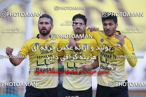 1583827, Isfahan, Iran, لیگ برتر فوتبال ایران، Persian Gulf Cup، Week 15، First Leg، Sepahan 2 v 0 Esteghlal on 2021/02/13 at Naghsh-e Jahan Stadium
