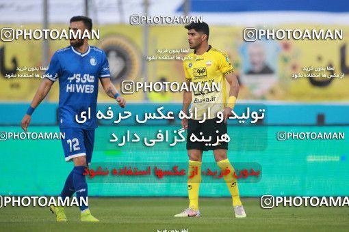 1583845, Isfahan, Iran, لیگ برتر فوتبال ایران، Persian Gulf Cup، Week 15، First Leg، Sepahan 2 v 0 Esteghlal on 2021/02/13 at Naghsh-e Jahan Stadium