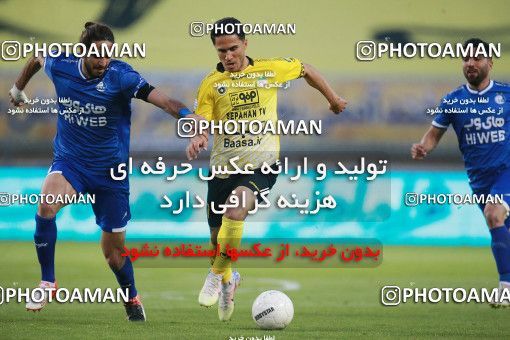 1584785, Isfahan, Iran, لیگ برتر فوتبال ایران، Persian Gulf Cup، Week 15، First Leg، Sepahan 2 v 0 Esteghlal on 2021/02/13 at Naghsh-e Jahan Stadium